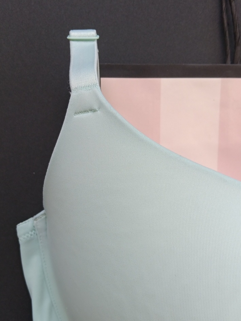 Victoria Secret Pink Light Blue Padded Wear Everywhere Push-up Size 36DD - Picture 5 of 8